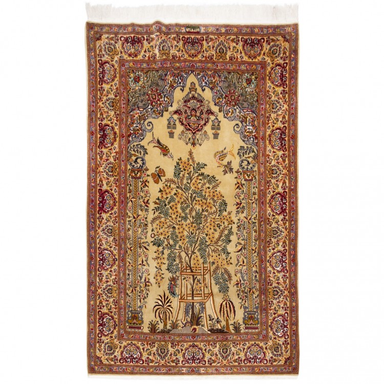 Tapis persan Kashan fait main Réf ID 141140 - 139 × 222