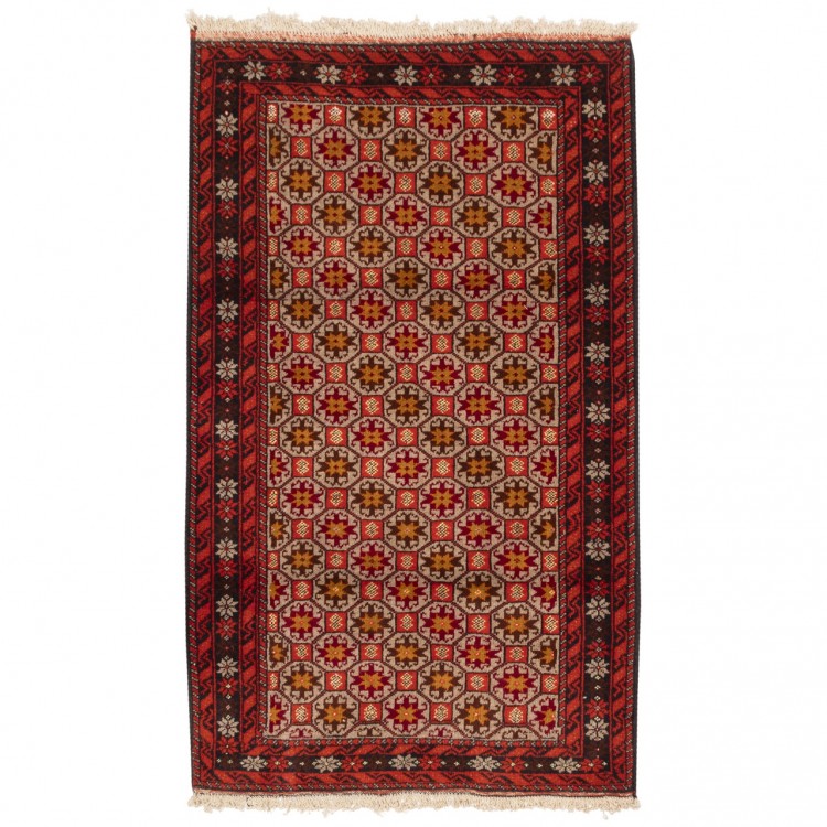 Tapis persan Baluch fait main Réf ID 141147 - 105 × 173