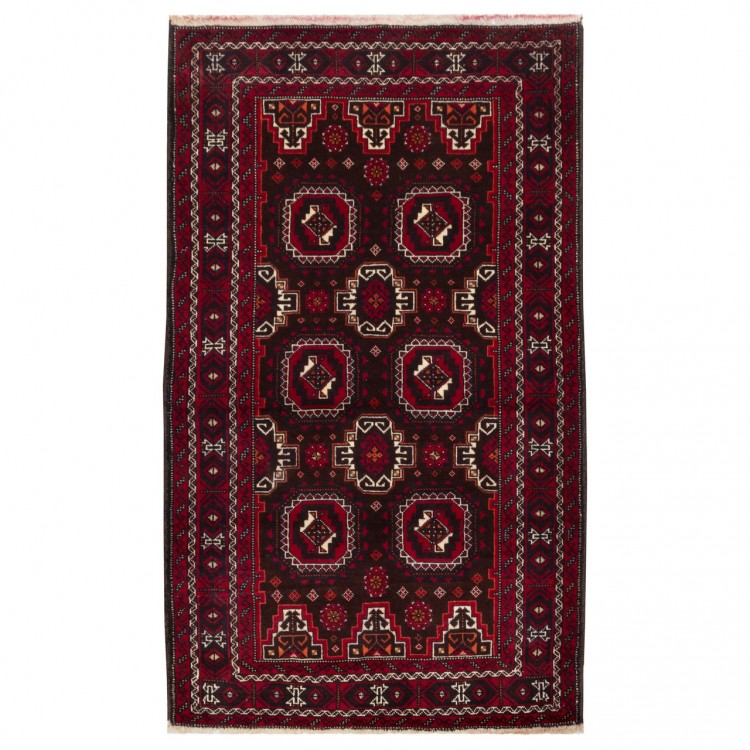 Tapis persan Baluch fait main Réf ID 141161 - 104 × 176