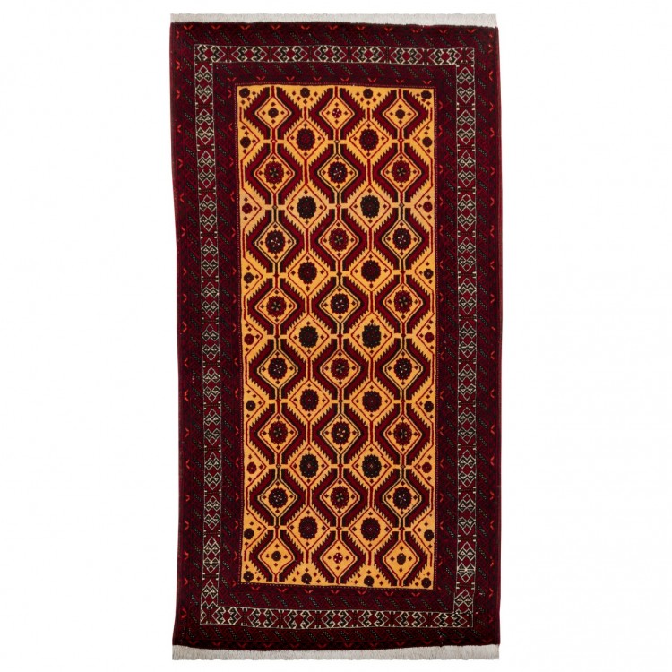 Tapis persan Baluch fait main Réf ID 141181 - 104 × 198