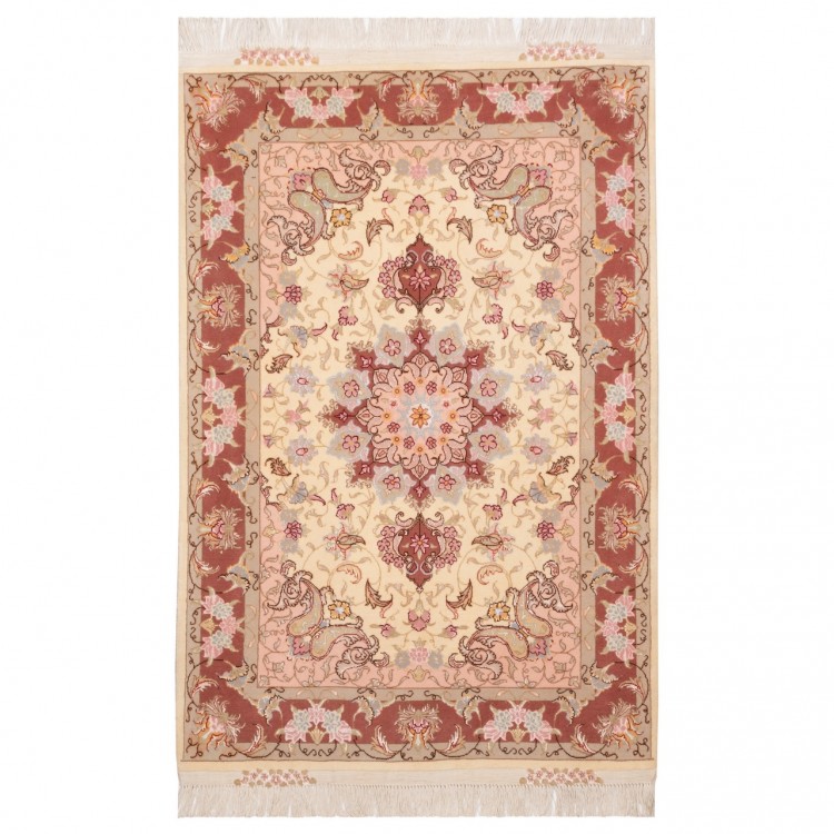 Tapis persan Tabriz fait main Réf ID 166188 - 100 × 150