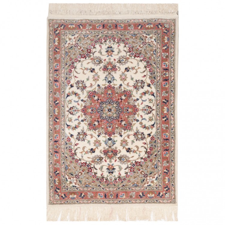 Tappeto persiano Yazd annodato a mano codice 166208 - 100 × 145