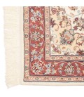 Tappeto persiano Tabriz annodato a mano codice 166217 - 110 × 159