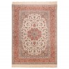 Tappeto persiano Yazd annodato a mano codice 166283 - 251 × 350