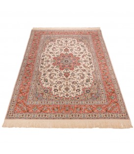 Tapis persan Yazd fait main Réf ID 166283 - 251 × 350