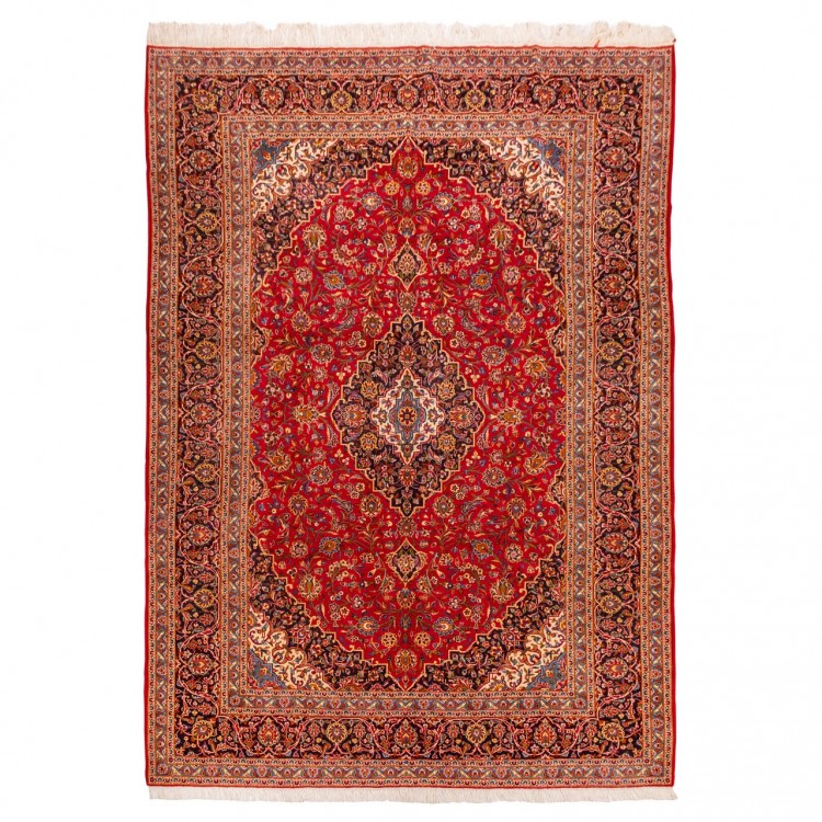 Tapis persan Kashan fait main Réf ID 166284 - 298 × 419