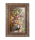 Tableau tapis persan Tabriz fait main Réf ID 912045