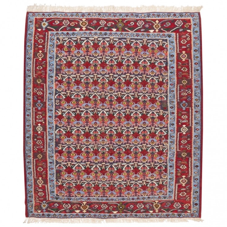 El Dokuma Kilim Sanandaj 151031 - 129 × 148