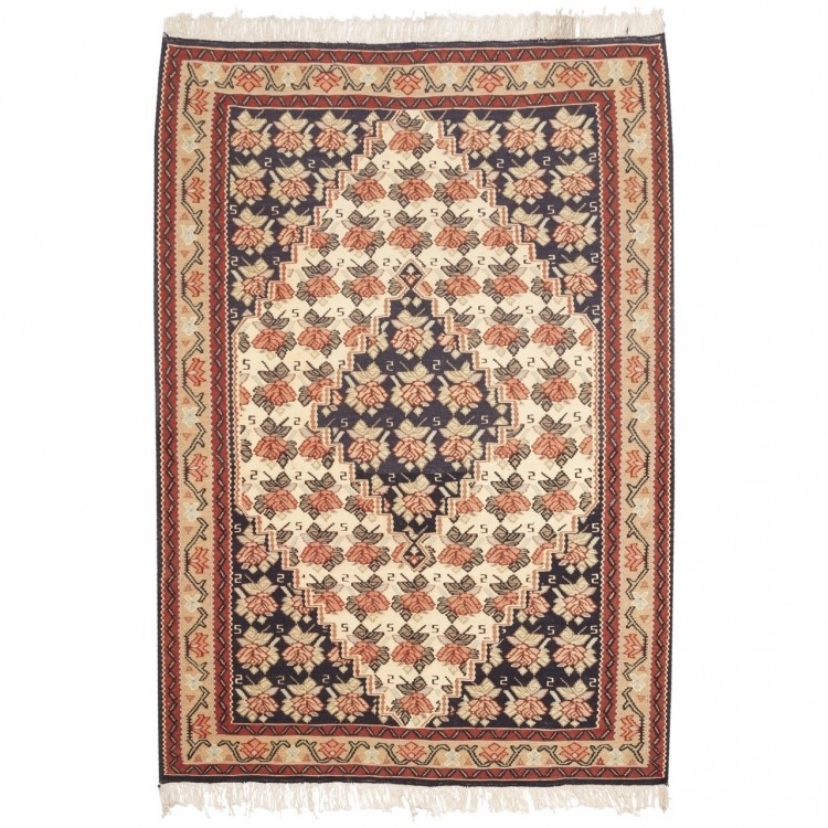 Kilim persan Bijar fait main Réf ID 151032 - 111 × 156