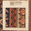 Kilim persiano Bijar annodato a mano codice 151033 - 112 × 162