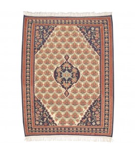 El Dokuma Kilim Bijar 151035 - 120 × 151