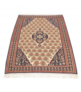 El Dokuma Kilim Bijar 151035 - 120 × 151