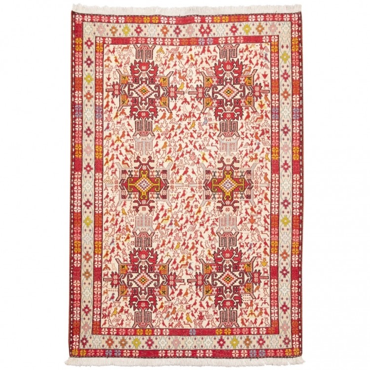 Персидский килим ручной работы Шахсевены Код 151036 - 102 × 152
