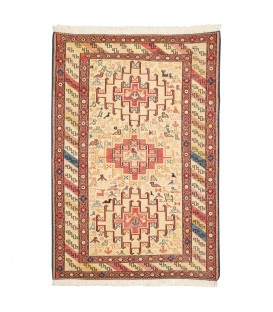 Kilim persan Shahsevan fait main Réf ID 151041 - 96 × 139