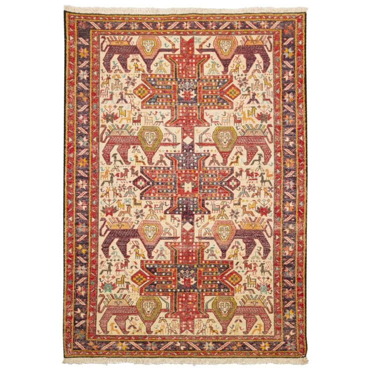 Kilim persan Shahsevan fait main Réf ID 151042 - 103 × 143