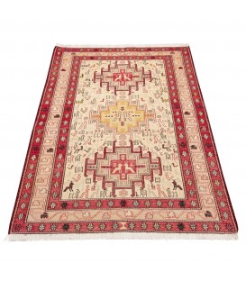 Kilim persan Shahsevan fait main Réf ID 151044 - 103 × 139