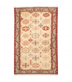 Kilim persiano Shahsevan annodato a mano codice 151046 - 119 × 190