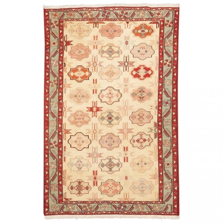 Kilim persiano Shahsevan annodato a mano codice 151046 - 119 × 190