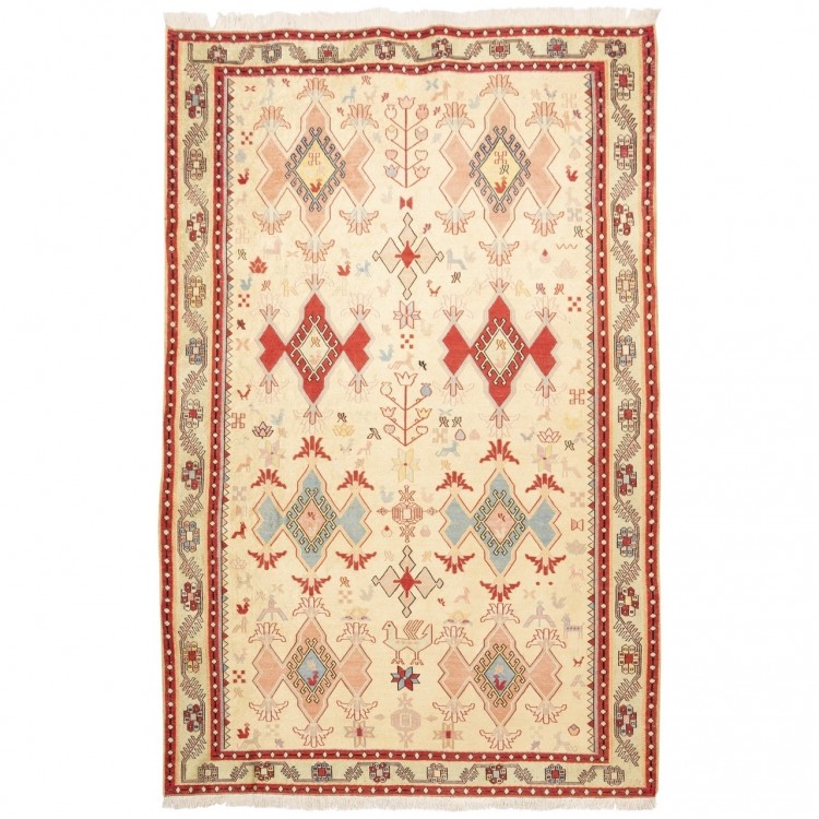 Kilim persan Shahsevan fait main Réf ID 151050 - 124 × 188