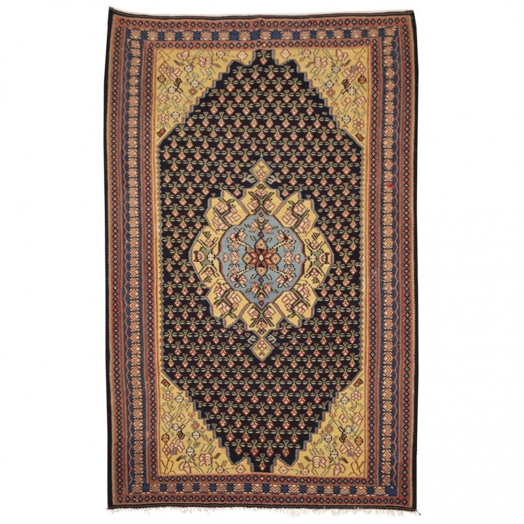 El Dokuma Kilim Bijar 151052 - 142 × 218