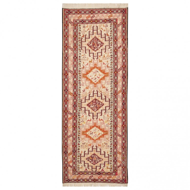 Kilim persan Shahsevan fait main Réf ID 151001 - 75 × 180