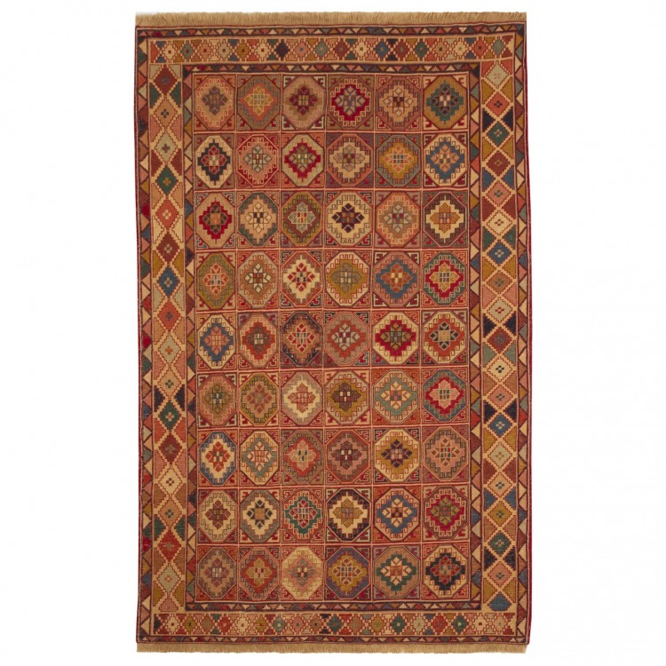 El Dokuma Kilim Şahsevenler 151007 - 124 × 195