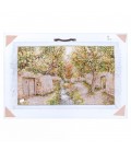 Tableau tapis persan Tabriz fait main Réf ID 902365