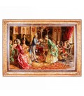 Tappeto persiano Tabriz a disegno pittorico codice 902374