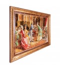 Tappeto persiano Tabriz a disegno pittorico codice 902374