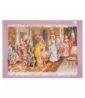 Tableau tapis persan Tabriz fait main Réf ID 902375