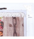 Tableau tapis persan Tabriz fait main Réf ID 902401