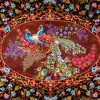 イランの手作り絵画絨毯 コム 番号 902431