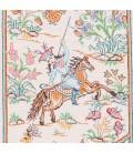 Pictorial Qom Carpet Ref : 911124