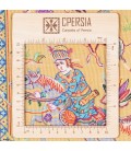 El Dokuma Resimli Halı Kum 902458