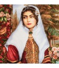 イランの手作り絵画絨毯 タブリーズ 番号 902462
