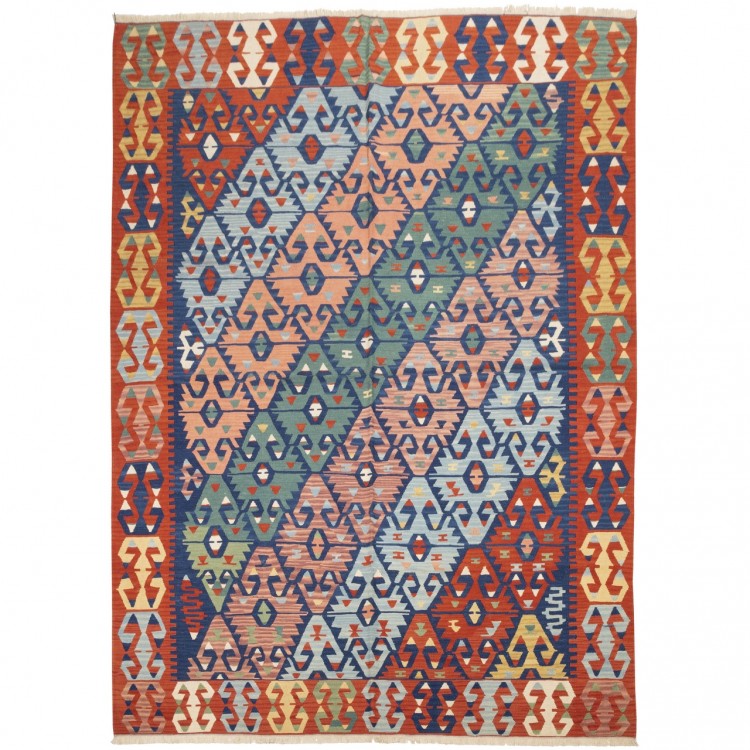 Kilim persan Fars fait main Réf ID 171705 - 211 × 290