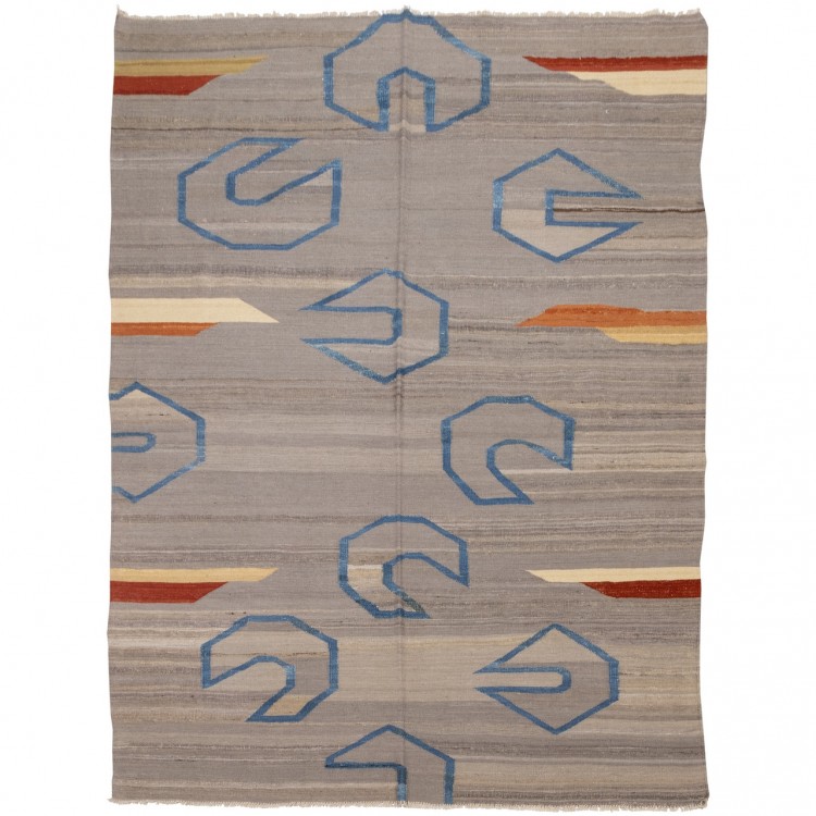 Kilim persiano Fars annodato a mano codice 171720 - 180 × 233