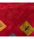 Gabbeh persiano Fars annodato a mano codice 122113 - 182 × 253