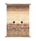 Gabbeh persiano Fars annodato a mano codice 122132 - 100 × 147