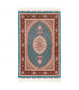 Tappeto persiano Tabriz annodato a mano codice 152037 - 81 × 124