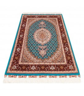 Tappeto persiano Tabriz annodato a mano codice 152037 - 81 × 124