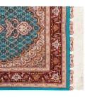 Tappeto persiano Tabriz annodato a mano codice 152037 - 81 × 124