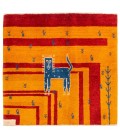 イラン手作りガッベ バクティアリ 番号 152061 - 101 × 100