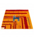 イラン手作りガッベ バクティアリ 番号 152061 - 101 × 100