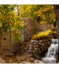 Tableau tapis persan Tabriz fait main Réf ID 902515