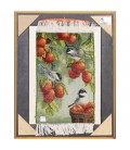 Tableau tapis persan Tabriz fait main Réf ID 902546