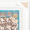 イランの手作り絵画絨毯 タブリーズ 番号 902569