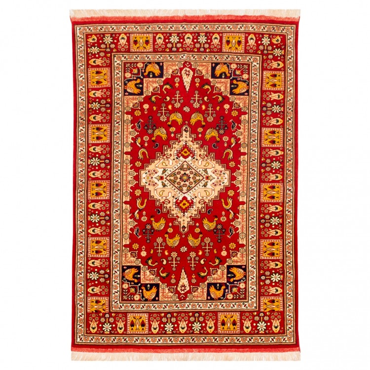 Tapis persan Qashqai fait main Réf ID 153010 - 131 × 193