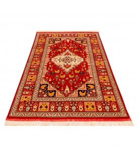 Tapis persan Qashqai fait main Réf ID 153010 - 131 × 193