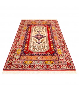 Tapis persan Qashqai fait main Réf ID 153017 - 135 × 195